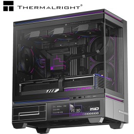 Thermalright TL-M10 VISION ARGB Tempered Glass Gaming Casing Black