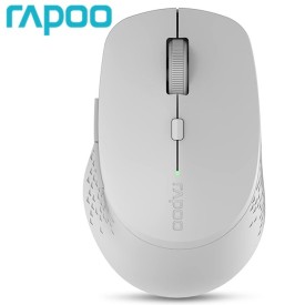 RAPOO M300 Silent Wireless Mouse Light Grey
