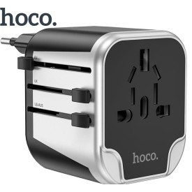 Hoco AC5 Level USB-A Wall Charger with plug Converter