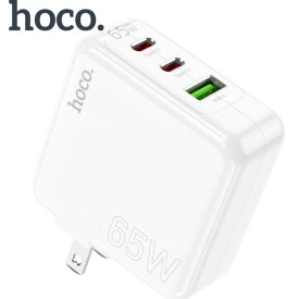 Hoco C115 Header PD65W Triple Input Wall Charger