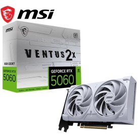 MSI GeForce RTX 5060 8G VENTUS 2X OC Gaming Graphics Card White