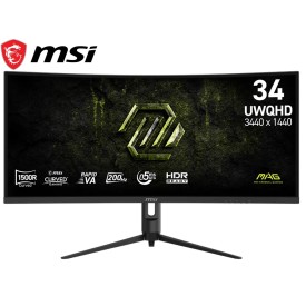 MSI MAG 342CQRF E20 Curved 200Hz 0.5ms Gaming Monitor