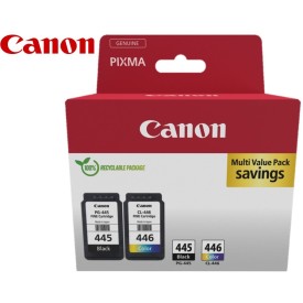 Canon PG-445 CL-446 Black/Color Original Ink Cartridge Combo