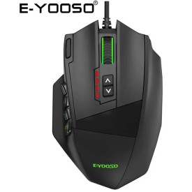 E-Yooso X-39 Wired Gaming Mouse Black