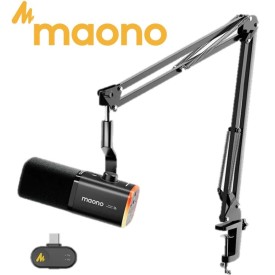 Maono PD100WS Wireless Streaming Microphone With Stand