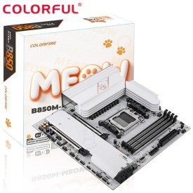 Colorful COLORFIRE B850M-MEOW WIFI7 V14 AMD Gaming Motherboard