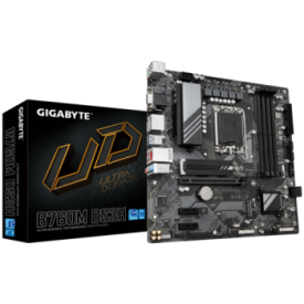Gigabyte B760M DS3H AX DDR5  (rev. 1.0) 12/13Gen Intel Gaming Motherboard
