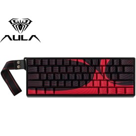 AULA WIN 60 MAX HE 60% Wing Chun Switch Wireless Gaming Keyboard Black Red