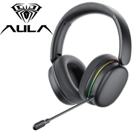 AULA G7 PRO 7.1 Surround Tri-mode RGB Wireless Gaming Headset Black