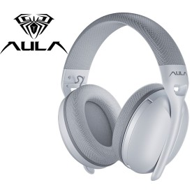 AULA S6 Tri-Mode Wireless Gaming Headset White