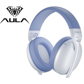 AULA S6 Tri-Mode Wireless Gaming Headset Blue