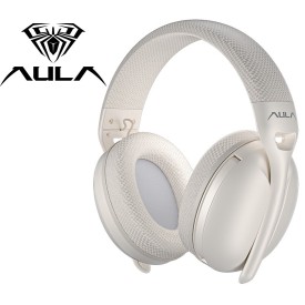 AULA S6 Tri-Mode Wireless Gaming Headset Gold