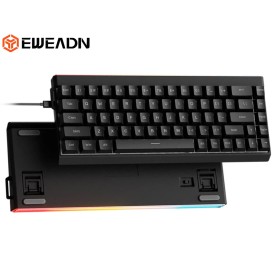 EWEADN DK68 RGB Wired Mechanical Gaming Keyboard Black