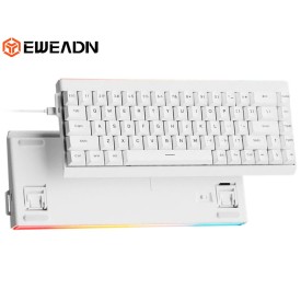 EWEADN DK68 RGB Wired Mechanical Gaming Keyboard White