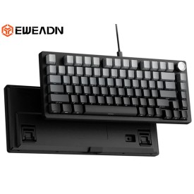 EWEADN DK75 Wireless TRI-Mode Mechanical Gaming Keyboard Black Gradient