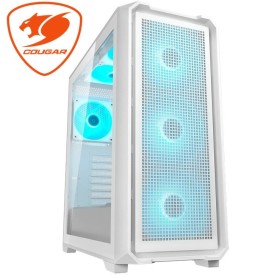 COUGAR MX600 AIR PRO E-ATX 3 ARGB Pre-Installed Fans Gaming Casing White