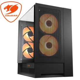COUGAR OmnyX Mesh Tempered Glass Gaming Casing Black