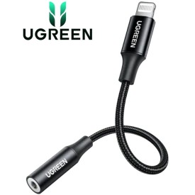 UGREEN 30756 Lightning to 3.5mm Apple MFi Certified Adapter