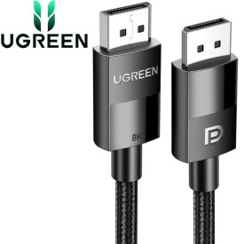 UGREEN 80393 8K DISPLAYPORT MALE TO MALE CABLE 3M