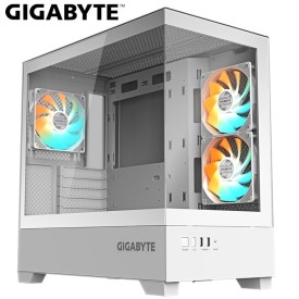 GIGABYTE C201PI PANORAMIC Tempered Glass Gaming Casing With 3 RGB Fans