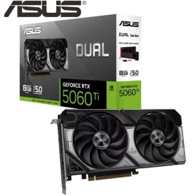 ASUS Dual GeForce RTX 5060 Ti 8GB GDDR7 Gaming Graphic Card