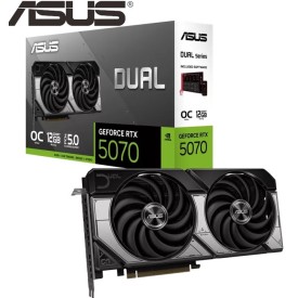 ASUS Dual GeForce RTX 5070 12GB GDDR7 OC Edition Gaming Graphic Card