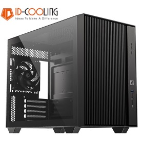 ID-Cooling  FLOW AIR PC ATX Gaming Casing Black With 3 ARGB Fans