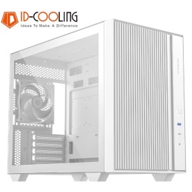 ID-Cooling  FLOW AIR PC ATX Gaming Casing White With 3 ARGB Fans