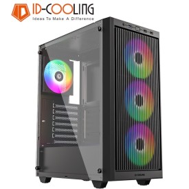 ID-Cooling WARE 310 ARGB ATX Gaming Casing Black With 4 ARGB Fans