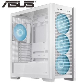 ASUS TUF GT302 ARGB 4 Pre Installed Fans Gaming Casing White
