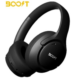 Boost Sync Wireless ANC Type-C Charging 70 Hours Play-Time Headset-black
