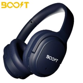 Boost Wave Wireless ANC Long Battery Life Water Resistant Headset-Blue