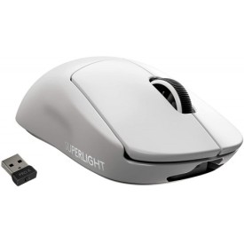 Logitech G PRO X Superlight Wireless Gaming Mouse (White)