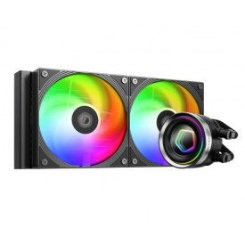 ID-COOLING FX240 INF ARGB Infinity Mirror Effect 2x120mm Intel/AMD Liquid AIO Cooler-Black