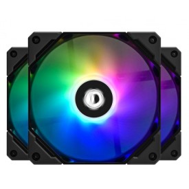 ID-Cooling TF-12025 TRIO 120MM ARGB Casing Fan With Controller (Black)