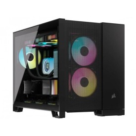 Corsair 2500D AIRFLOW Tempered Glass Mid-Tower Dual Chamber Gaming Casing - Black
