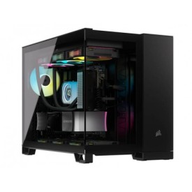 Corsair 2500X AIRFLOW Tempered Glass Mid-Tower Dual Chamber Gaming Casing - Black