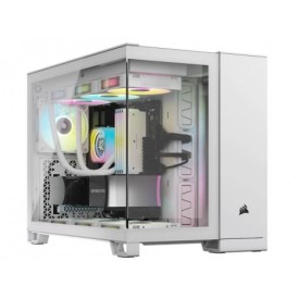Corsair 2500X AIRFLOW Tempered Glass Mid-Tower Dual Chamber Gaming Casing - White
