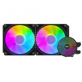 Darkflash Radiant DC 240 Black ARGB AIO CPU Liquid Cooler