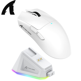 ATTACKSHARK X11 Wireless Gaming Mouse-White