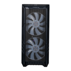 Cooler Master HAF 500 Mesh Tempered Glass Gaming Casing With 2x200mm Preinstalled Fans-Black